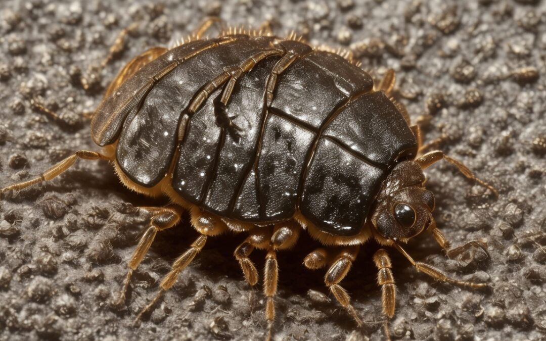 Bedwants beet afbeelding toont close-up van insectenbeet op huid met roodheid en irritatie, duidend op bedwantsenplaag.