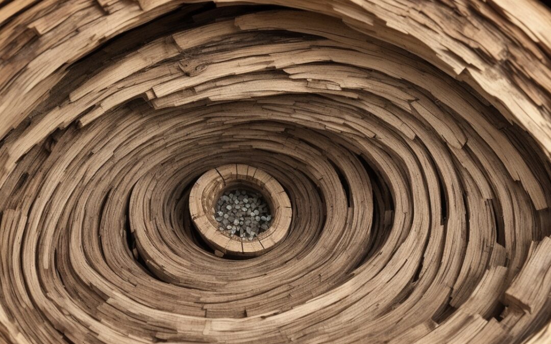 Hoe komt boktor in hout?